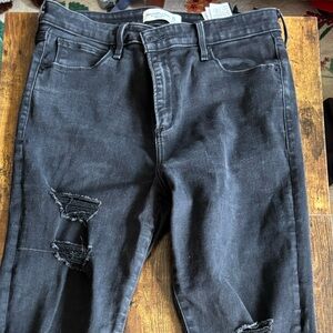 Abercrombie & Fitch Black Skinny Jeans